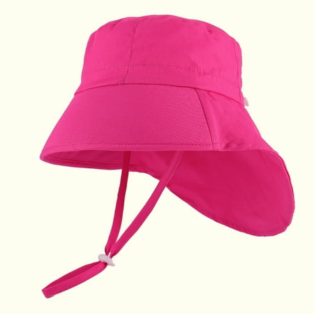 Miluxas Baby Girl Sun Hat Outdoor Adjustable Solid Color Beach Hat Brim Bucket Hats Pink 1-3Years
Miluxas Baby Girl Sun Hat Outdoor Adjustable Solid Color Beach Hat Brim Bucket Hats Pink 1-3Years