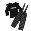 Cute Fashion Outfits Kids Toddler Baby Girls Boys Autumn Winter Print Cotton Long Sleeve Tops Plaid Suspender Trousers Set Clothes Sweatsuits Girls Size 7 8
Cute Fashion Outfits Kids Toddler Baby Girls Boys Autumn Winter Print Cotton Long Sleeve Tops Plaid Suspender Trousers Set Clothes Sweatsuits Girls Size 7 8