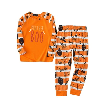 nsendm Halloween Man Kids Suit Xmas Family Clothes Letter Printed Top Pants Set Christmas Pajamas for Family Set of 4 Suit Orange X-Small
nsendm Halloween Man Kids Suit Xmas Family Clothes Letter Printed Top Pants Set Christmas Pajamas for Family Set of 4 Suit Orange X-Small