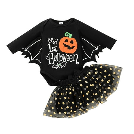 XINSHIDE Newborn Baby Girls Pumpkin Party Romper Bodysuit + Tulle Skirts Outfit Baby Girl Clothes
XINSHIDE Newborn Baby Girls Pumpkin Party Romper Bodysuit + Tulle Skirts Outfit Baby Girl Clothes
