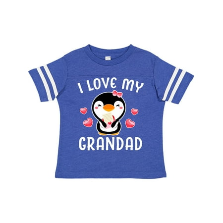 Inktastic I Love My Grandad with Cute Penguin and Hearts Gift Toddler Toddler Girl T-Shirt
Inktastic I Love My Grandad with Cute Penguin and Hearts Gift Toddler Toddler Girl T-Shirt