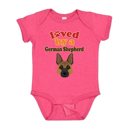 Inktastic German Shepherd Dog Lover Gift Baby Boy or Baby Girl Bodysuit