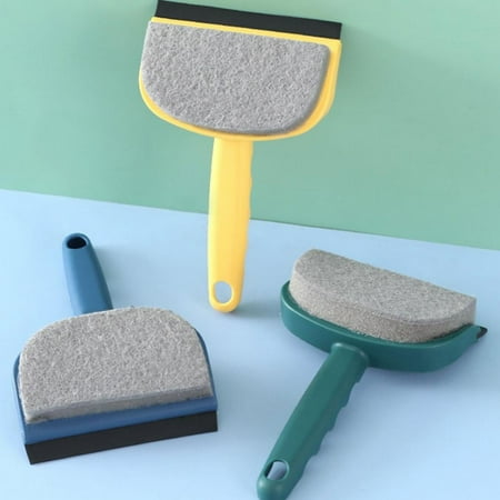 3pcs Cleaning Brush Glass Scraping Scruber Kitchen Bathroom Window Cleaning Brush Dual-side Cleaning Brush with Sponge Brush Head Rubber Scraper
3pcs Cleaning Brush Glass Scraping Scruber Kitchen Bathroom Window Cleaning Brush Dual-side Cleaning Brush with Sponge Brush Head Rubber Scraper
