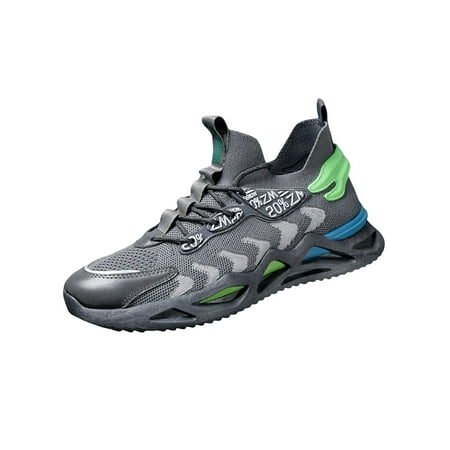 Rockomi Men Sneakers Sport Casual Shoe Lace Up Athletic Shoes Mens Lightweight Shock Absorption Fashion Sneaker Anti-slip Breathable Trainers Gray 8.5
Rockomi Men Sneakers Sport Casual Shoe Lace Up Athletic Shoes Mens Lightweight Shock Absorption Fashion Sneaker Anti-slip Breathable Trainers Gray 8.5
