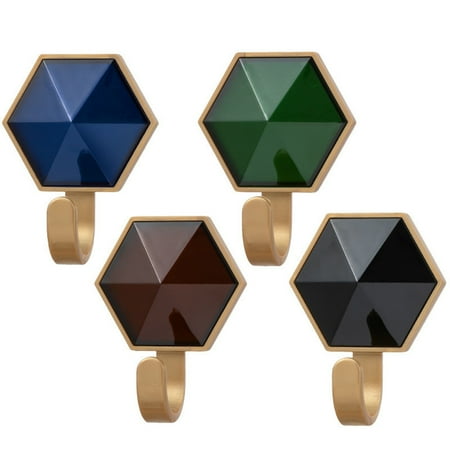wirlsweal Hex Hook Obsidian Black Modern Stylish Design Coat Hooks Stylish Durable Hex Hook Wall Mounted Decorative Towel Hooks Set of 4 Anti-corrosion for Home
wirlsweal Hex Hook Obsidian Black Modern Stylish Design Coat Hooks Stylish Durable Hex Hook Wall Mounted Decorative Towel Hooks Set of 4 Anti-corrosion for Home