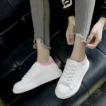 Fashion Autumn Winter Women Casual Shoes Low Breathable Lacing Loafers Ladies Girls White Leisure
Fashion Autumn Winter Women Casual Shoes Low Breathable Lacing Loafers Ladies Girls White Leisure