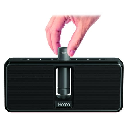 Ihome Ikn150b Speaker System - Portable - Battery Rechargeable - Wireless Speaker (s) - Bluetooth - Usb - No - Wireless Audio Stream, Rechargeable Battery, Built-in Battery, Echo (ikn150bc)