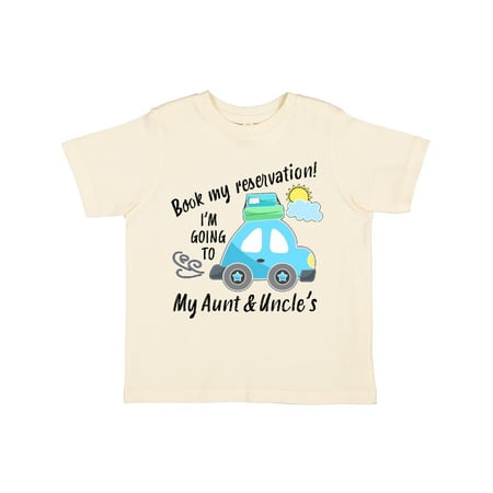 Inktastic Book my Reservation! I m Going To My Aunt and Uncle s Gift Toddler Boy or Toddler Girl T-Shirt
Inktastic Book my Reservation! I m Going To My Aunt and Uncle s Gift Toddler Boy or Toddler Girl T-Shirt