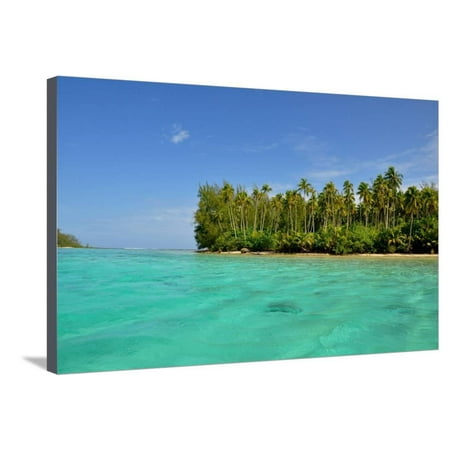 Moorea, French Polynesia Stretched Canvas Print Wall Art By Styve