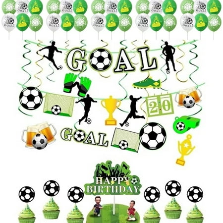 Soccer Birthday Party Supplies - World Cup Football Decorations for Kids