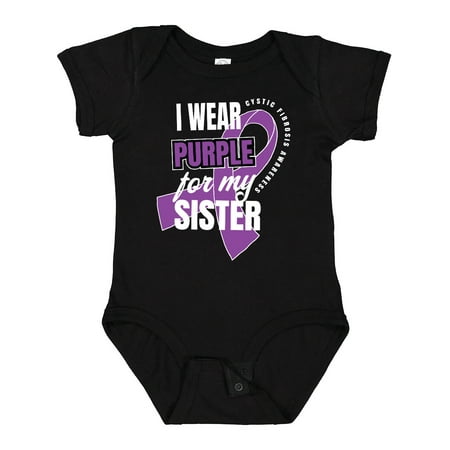 Inktastic I Wear Purple for My Sister Cystic Fibrosis Awareness Gift Baby Boy or Baby Girl Bodysuit
Inktastic I Wear Purple for My Sister Cystic Fibrosis Awareness Gift Baby Boy or Baby Girl Bodysuit