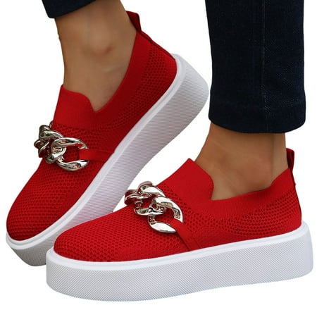 Kayannuo Shoes for Women Fall Clearance Women s Hollow Platform Casual Shoes Color Breathable Soft Rubber Bright Metal Ring Chain Shallow Mouth Round Top Shoes
Kayannuo Shoes for Women Fall Clearance Women s Hollow Platform Casual Shoes Color Breathable Soft Rubber Bright Metal Ring Chain Shallow Mouth Round Top Shoes
