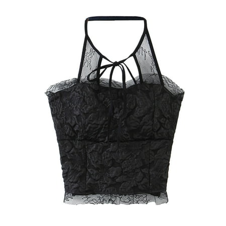 AOOOWER Short Vest Tank Camisole Halter Neck Little Girls Camis Crop Beautiful Back Tops
AOOOWER Short Vest Tank Camisole Halter Neck Little Girls Camis Crop Beautiful Back Tops