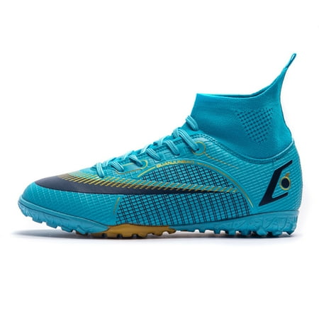 Men s TF Cleats Soccer Shoes Non-slip Turf Football Shoes High Top Athletic Sock Sneaker For Outdoor Indoor Training Super Foot Bowl
Men s TF Cleats Soccer Shoes Non-slip Turf Football Shoes High Top Athletic Sock Sneaker For Outdoor Indoor Training Super Foot Bowl