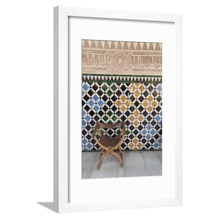 Alhambra, Granada, Province of Granada, Andalusia, Spain Framed Print Wall Art By Michael Snell