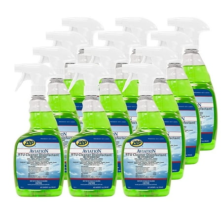 Zep Aviation RTU Cleaner Disinfectant - 32 Ounce (Case of 12) H02501 - For Aviation and Industrial Use
Zep Aviation RTU Cleaner Disinfectant - 32 Ounce (Case of 12) H02501 - For Aviation and Industrial Use