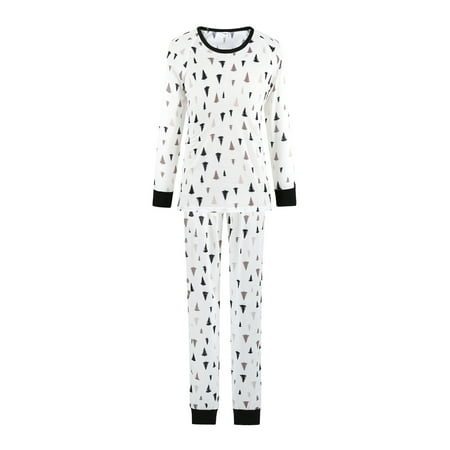 Christmas Pajamas for Family White Long Sleeve Printed Pattern Tops and Pants Xmas Pjs Set for Men/ Women/ Kids/ Babies
Christmas Pajamas for Family White Long Sleeve Printed Pattern Tops and Pants Xmas Pjs Set for Men/ Women/ Kids/ Babies