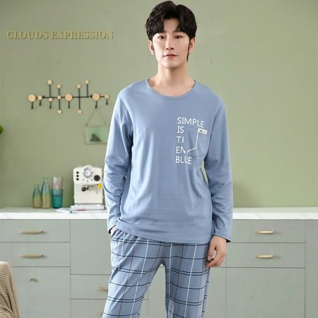 QWZNDZGR Brand Autumn Men s Cotton Pajamas Letter Striped Sleepwear Cartoon Pajama Sets Casual Lounge Suits Pyjamas Plus Size 3XL Pijama
QWZNDZGR Brand Autumn Men s Cotton Pajamas Letter Striped Sleepwear Cartoon Pajama Sets Casual Lounge Suits Pyjamas Plus Size 3XL Pijama