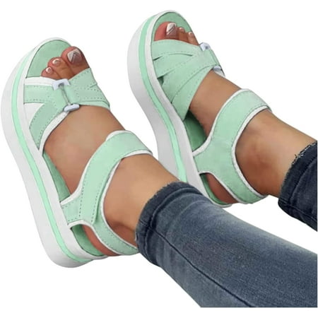 Women S Platform Wedge Sandals Open Toe Casual Ankle Classic Summer Women S Soft & Comfortable Fish Mouth Sandals Casual Shoes
Women S Platform Wedge Sandals Open Toe Casual Ankle Classic Summer Women S Soft & Comfortable Fish Mouth Sandals Casual Shoes