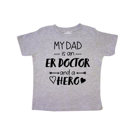 Inktastic My Dad is an ER Doctor and a Hero Gift Toddler Boy or Toddler Girl T-Shirt
Inktastic My Dad is an ER Doctor and a Hero Gift Toddler Boy or Toddler Girl T-Shirt