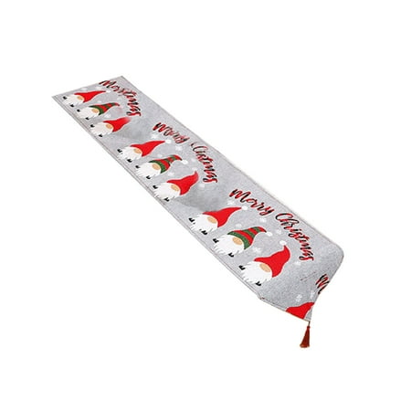 xinhuadsh Christmas Table Runner Stain-resistant Wrinkle-resistant Xmas Themed Print Dining Table Cloth for Party
xinhuadsh Christmas Table Runner Stain-resistant Wrinkle-resistant Xmas Themed Print Dining Table Cloth for Party