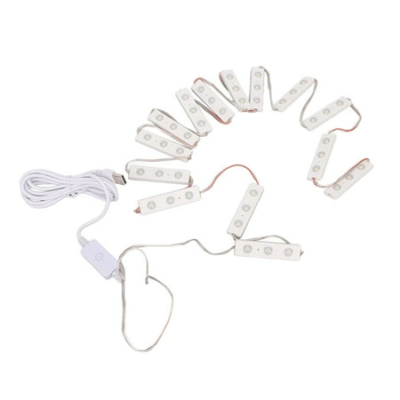 Vanity Make Up Strip Light One Button Start LEDVanityMirrorLight 4000-5000K For Women For Bathroom 14 String 42pcs Light Chips
Vanity Make Up Strip Light One Button Start LEDVanityMirrorLight 4000-5000K For Women For Bathroom 14 String 42pcs Light Chips