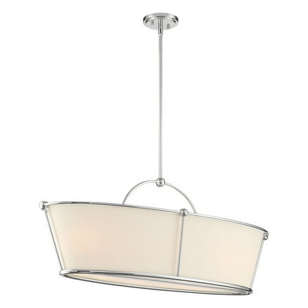 39046-027-Eurofase Lighting-Pulito - 6 Light Pendant Polished Nickel