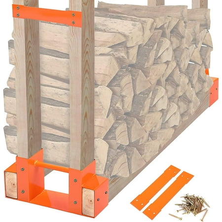 Outdoor Firewood Log Storage Rack Bracket Kit Fireplace Wood Storage Holder-Adjustable to Any Length
Outdoor Firewood Log Storage Rack Bracket Kit Fireplace Wood Storage Holder-Adjustable to Any Length