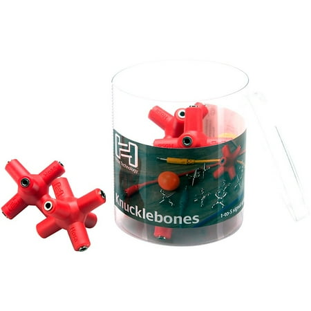 Hosa Knucklebones Signal Splitter 3.5 mm X 6 - 10 pieces Red
Hosa Knucklebones Signal Splitter 3.5 mm X 6 - 10 pieces Red