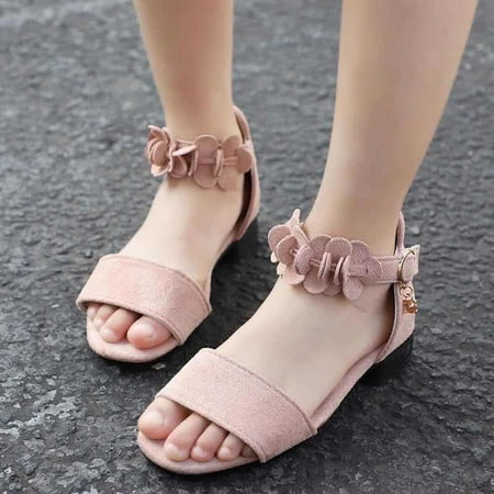 Toyella 3-16 Years Old Large Size Girls Sandals New Beach Shoes Korean Style Medium And Large Children s Princess Shoes Little Girl Student Dancing Shoes TT216 Pink 36 
Toyella 3-16 Years Old Large Size Girls Sandals New Beach Shoes Korean Style Medium And Large Children s Princess Shoes Little Girl Student Dancing Shoes TT216 Pink 36