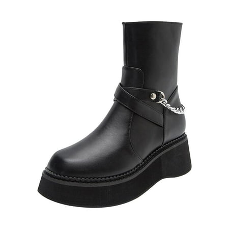 Christmas Deals!2022 VEKDONE Women Boots Pointed Shoes Zip High Gang Shoes Winter Mid Heel Chain Thick Bottom Shoes
Christmas Deals!2022 VEKDONE Women Boots Pointed Shoes Zip High Gang Shoes Winter Mid Heel Chain Thick Bottom Shoes