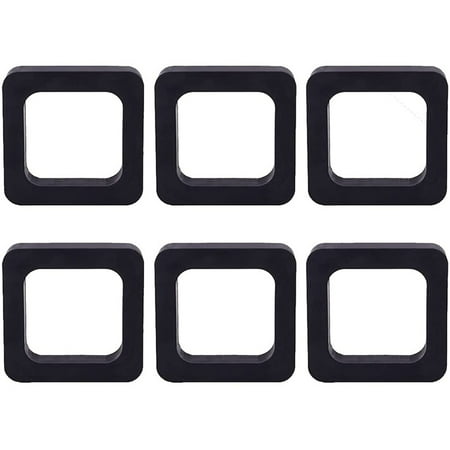 6Pcs Hitch Receiver Muffler Pad 2 Inch for Adjustable Ball Mounts Hitch Eliminate Noise Pad Fits Trailer Hitch Receiver
6Pcs Hitch Receiver Muffler Pad 2 Inch for Adjustable Ball Mounts Hitch Eliminate Noise Pad Fits Trailer Hitch Receiver