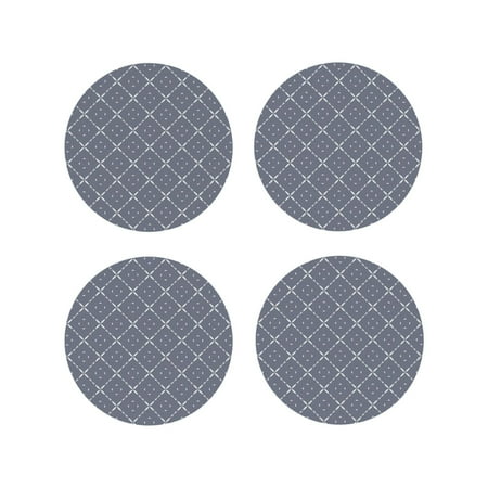Drink Coasters Set of 4 Gray Geometric Pattern Leather Coasters for Coffee Table Protector Heat Resistant Cute Coasters for Home Decor Housewarming Gifts Bar Kitchen 4 Inch Round Shape
Drink Coasters Set of 4 Gray Geometric Pattern Leather Coasters for Coffee Table Protector Heat Resistant Cute Coasters for Home Decor Housewarming Gifts Bar Kitchen 4 Inch Round Shape