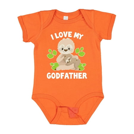 Inktastic Cute Sloth I Love My Godfather with Green Leaves Gift Baby Boy or Baby Girl Bodysuit
Inktastic Cute Sloth I Love My Godfather with Green Leaves Gift Baby Boy or Baby Girl Bodysuit