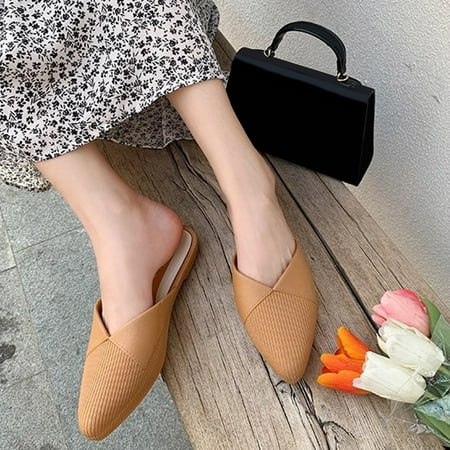 Cathalem Women s Summer Fairy Casual Comfortable Half Slippers Home Top Slippers for Women Memory Foam Khaki 6.5
Cathalem Women s Summer Fairy Casual Comfortable Half Slippers Home Top Slippers for Women Memory Foam Khaki 6.5
