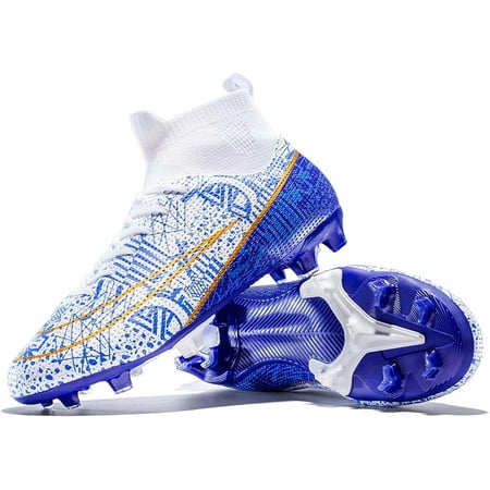 Football Cleats Men Women Non-Slip High Top Soccer Shoes Lightweight Shock Resistant Training Boots Sneaker Breathable Professional Turf Shoes Sport Athletic Ground Football Boots Soccer Cleats
Football Cleats Men Women Non-Slip High Top Soccer Shoes Lightweight Shock Resistant Training Boots Sneaker Breathable Professional Turf Shoes Sport Athletic Ground Football Boots Soccer Cleats