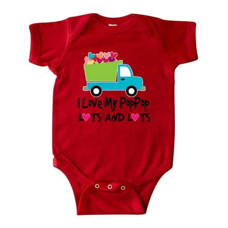 Inktastic I Love My PopPop Gift Baby Boy Bodysuit 
Inktastic I Love My PopPop Gift Baby Boy Bodysuit