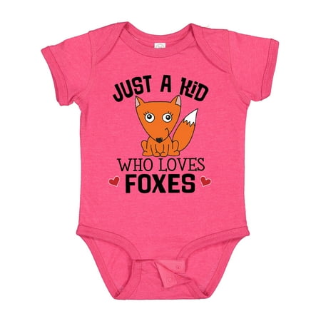 Inktastic Fox Lover Funny Foxes Gift Baby Boy or Baby Girl Bodysuit