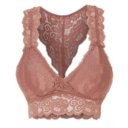 fanshao Women Bra Floral Lace Wide Shoulder Strap Hollow Solid Color Beauty Back Brassiere for Sleeping
fanshao Women Bra Floral Lace Wide Shoulder Strap Hollow Solid Color Beauty Back Brassiere for Sleeping