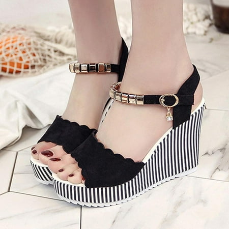 〖Yilirongyumm〗 Black 38 Sandals Women Sandals Breathable Shoes Fashion Wedges Outdoor Casual Thick Soled Leisure Womens Women s Sandals
〖Yilirongyumm〗 Black 38 Sandals Women Sandals Breathable Shoes Fashion Wedges Outdoor Casual Thick Soled Leisure Womens Women s Sandals