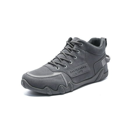 MAWCLOS Mens Casual Walking Shoe Mid Top Sneakers Breathable Flats Men s Driving Shoes Running Comfort Lace Up Gray 8
MAWCLOS Mens Casual Walking Shoe Mid Top Sneakers Breathable Flats Men s Driving Shoes Running Comfort Lace Up Gray 8
