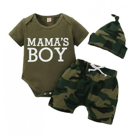 Leonard New Summer Baby Boy Short Sleeve Letter Print Romper Tops Camouflage Shorts Hat Outfits Clothes
Leonard New Summer Baby Boy Short Sleeve Letter Print Romper Tops Camouflage Shorts Hat Outfits Clothes