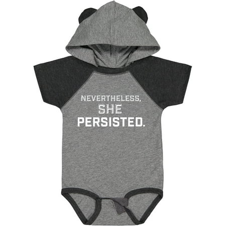 Inktastic Nevertheless She Persisted Gift Baby Boy or Baby Girl Bodysuit