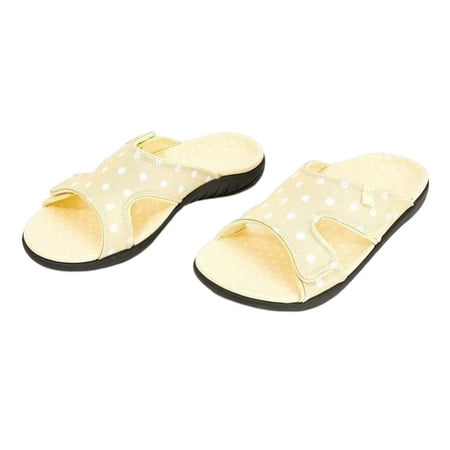 IKemiter Fashion Polka Dot Slippers Open Toe Adjustables Sandals Arch Support Flats Slippers Casual Non-slip Ladies Shoes
IKemiter Fashion Polka Dot Slippers Open Toe Adjustables Sandals Arch Support Flats Slippers Casual Non-slip Ladies Shoes