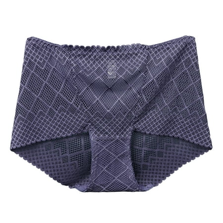 huanledash Women Underpants High Waist See-through Lace Hollow Out Thin Anti-septic Rhombus Sexy High Fit Lady Briefs for Daily Wear
huanledash Women Underpants High Waist See-through Lace Hollow Out Thin Anti-septic Rhombus Sexy High Fit Lady Briefs for Daily Wear