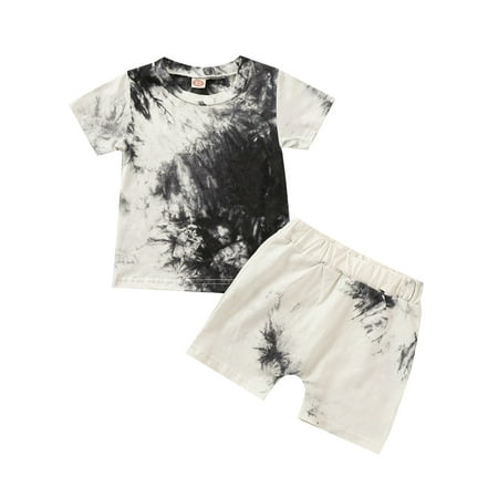 Sunisery 2PCS Toddler Kid Baby Boys Girls Printing Round Collar Short Sleeve Cotton Tops Black White 6-12 Months
Sunisery 2PCS Toddler Kid Baby Boys Girls Printing Round Collar Short Sleeve Cotton Tops Black White 6-12 Months