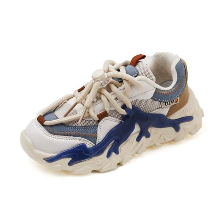 Boys Chunky Shoes Breathable Lightweight Comfy Outdoor Non Slip Walking Shoes For Toddler Children Girls Kids Sneakers
Boys Chunky Shoes Breathable Lightweight Comfy Outdoor Non Slip Walking Shoes For Toddler Children Girls Kids Sneakers