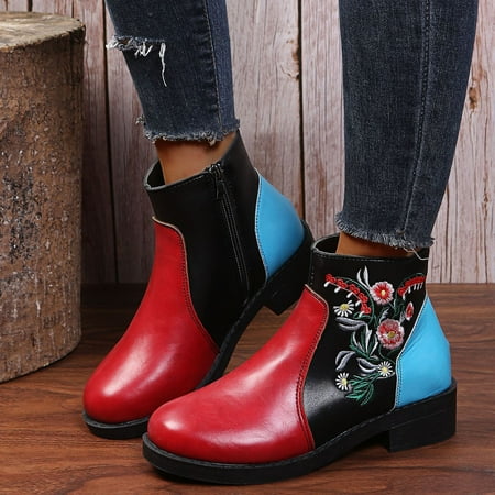 New Years Eve Outfit Womens Boots Shoes Winter Snow Boots For Womensingle Zipper Women S Short Round Boots Toe Boots Fashion Side Embroidered Retro Mid-Heel Women S Boots Gifts For
New Years Eve Outfit Womens Boots Shoes Winter Snow Boots For Womensingle Zipper Women S Short Round Boots Toe Boots Fashion Side Embroidered Retro Mid-Heel Women S Boots Gifts For