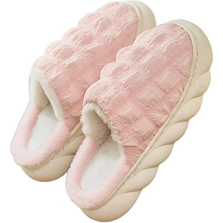 PIKADINGNIS Unisex Winter House Slippers Classic Solid Color Warm Cozy Plush Lined Bedroom Slippers Indoor Outdoor
PIKADINGNIS Unisex Winter House Slippers Classic Solid Color Warm Cozy Plush Lined Bedroom Slippers Indoor Outdoor