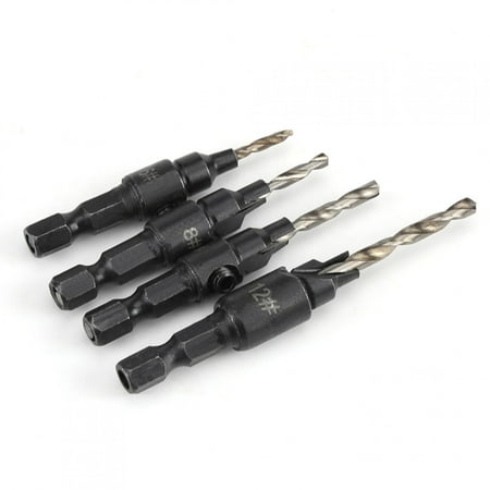 Drill Bit Set Drill Bit Woodworking Tool 4Pcs Wood Board PVC Plate Insulating Plate For Carbon
Drill Bit Set Drill Bit Woodworking Tool 4Pcs Wood Board PVC Plate Insulating Plate For Carbon
